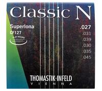 Thomastik Saiten für Klassik-Gitarre Classic N Series Satz Superlona Light CF127 Flatwound