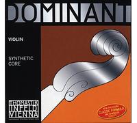 Thomastik-Infeld 135BMSW Dominant Violin Strings, Complete Set, 135Bmsw, 4/4 Size, Weich (Light), Chrome Steel Loop End E String