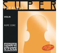 Thomastik-Infeld 512 Super Flexible Violin String, Single D String, 1/2 Size, Steel Core Chrome Wound