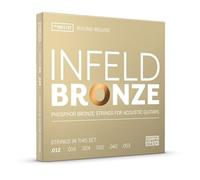 Thomastik-Infeld Acoustic Guitar Strings - Infeld Bronze - Single String A - Steel - Tin-Plated - .016 - P16T