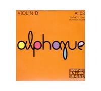 Thomastik Single string for Violin ALPHAYUE 4/4, scale 325mm/12.8" nylon core - D-string synthetic core, alu-wound
