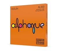Thomastik AL100 Strings for Violin ALPHAYUE nylon core, set 4/4 medium, scale 325mm / 12.8“, Silver