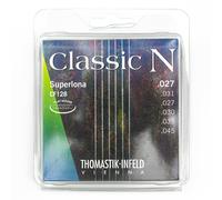 Thomastik-Infeld CF128 Chrome Flat Wound Classical Guitar Strings, Light Tension