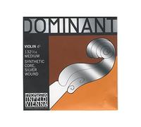 Thomastik-Infeld Dominant Violin String D 1/16 - Single string (132 1/16), synthetic core, silver wound, medium tension