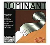 Thomastik-Infeld Dominant Violin String D 1/2 - Single string (132 1/2), synthetic core, aluminium wound, medium tension