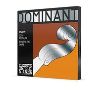 Thomastik-Infeld Dominant Violin String E 3/4 - Single string (130 3/4), steel core, aluminium wound, medium tension