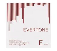 Thomastik-Infeld Evertone Dominant Violin E String - Tin-Plated Carbon Steel - Medium Tension for Beginners - Easy to Play - Clear, Balanced Tone with Good Projection - Made in Austria