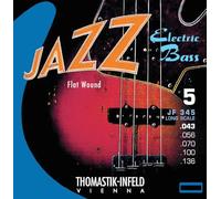 Thomastik Einzelsaite E .100 Stahlkern, Nickel flat wound long scale 34" JF34100 für E-Bass Jazz Satz JF345, JF344, JF346