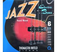 Thomastik-Infeld JR346 Jazz Round Wound Electric Bass Strings - 6-String Long...