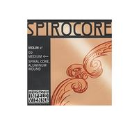 Thomastik single string for 4/4 violin Spirocore - E-string spiral rope core, aluminum wound, medium