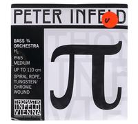 Thomastik Infeld - Double Bass H/Bb String medium 3/4 - PI 65 Spiral Core, Tungsten-Chrome Steel Wound - Tension 30.7kg/67.7lbs