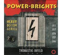 Thomastik Saiten für E-Gitarre Power Brights Series Heavy Bottom Satz RP110 Medium Light .010-.050w