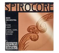 Thomastik Einzelsaite für Kontrabass 4/4 Spirocore - E-Saite Spiralkern, Chrom umsponnen, Orchesterstimmung, weich