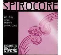 Thomastik Saiten für Cello Spirocore Spiralkern Satz 1/2 mittel Chrom Mensur 600 mm / 23.6"
