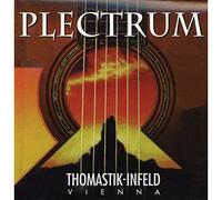 Thomastik single string A .014 bronze with silk inlay, wound, flatwound AC014 for acoustic guitar Plectrum Acoustic Series set AC210 (12-string set)