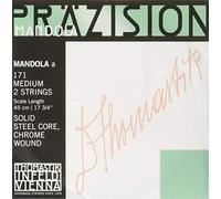 Thomastik single string A 171medium (1 pair) polished chrome steel band, flatwound for mandola precision set 174medium