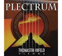 Thomastik single string D .022 bronze with silk inlay, wound, flatwound AC022 for acoustic guitar Plectrum Acoustic Series set AC110, AC210