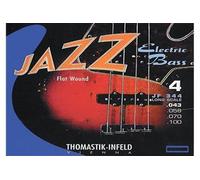 Thomastik Einzelsaite D .056 Stahlkern, Nickel flat wound short scale 32" JF32056 für E-Bass Jazz Satz JF324