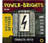 Thomastik single string E .013 plain steel, brass-plated P13 for acoustic guitar Spectrum SB113; Jazz Swing JS113, Jazz Bepop BB113; Plectrum Acoustic AC110, AC210; Electric guitar PB110+RP110