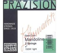 Thomastik single string E 150soft (1 pair) tin-plated silver wire for mandolin precision set 154soft