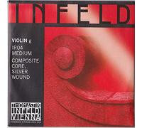 Thomastik single string for 4/4 violin Infeld "red" - G string hybrid core, silver wound