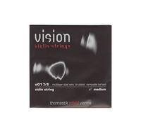 Thomastik single string for 7/8 violin Vision - E-string steel multi-layer tinned, medium, ball removable
