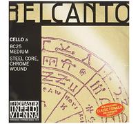 Thomastik single string for cello 4/4 Belcanto - A-string steel core, chrome wound, medium