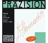 Thomastik single string for cello 4/4 precision - D string solid steel core, chrome wound, medium