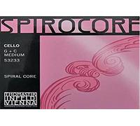 Thomastik single string for cello 4/4 Spirocore - A-string spiral rope core, chrome wound, soft