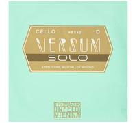 Thomastik VES42 Single string for Cello 4/4 Versum Solo - D-string steel wire, special alloy wound, tension, medium