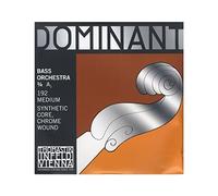 Thomastik single string for double bass 3/4 dominant - A-string nylon core, chrome wound, orchestral tuning, medium