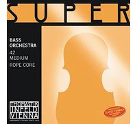 Thomastik Einzelsaite für Kontrabass 4/4 Superflexible - G-Saite Stahlseilkern, Chrom umsponnen, Orchesterstimmung, mittel