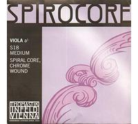 Thomastik single string for viola 4/4 Spirocore - A-string spiral core wound with chrome steel, medium