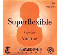 Thomastik single string for viola 4/4 Superflexible - A-string steel cable core, chrome steel wound, strong