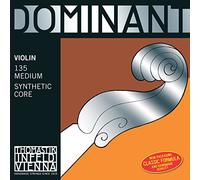 Thomastik Single string for Violin 4/4 Dominant - G-string Synthetic Core, Silver Wound, Strong