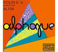 Thomastik Single string for Violin ALPHAYUE 1/8, scale 240mm/9.4" nylon core - G-string synthetic core, monel wound
