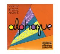 Thomastik Single string for Violin ALPHAYUE 3/4, scale 305mm/12" steel core - E-string steel core, pewter