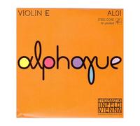 Thomastik Single string for Violin ALPHAYUE 4/4, scale 325mm/12.8" steel core - E-string steel core, pewter