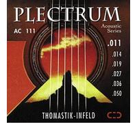 Thomastik single string G .008 plain steel, brass-plated P08 for acoustic guitar Plectrum Acoustic Series set AC210; Spectrum set SB210 (12-string set); Electric guitar Power-Brights set PB108