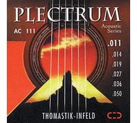 Thomastik single string G .016 bronze with silk inlay, wound, flatwound AC016 for acoustic guitar Plectrum Acoustic Series set AC110, AC210