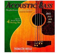 Thomastik strings for acoustic bass phosphor bronze with nylon core set AB344 4-string (G, D, A, E)