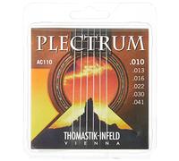 Thomastik Strings for Acoustic Guitar Plectrum Acoustic Series Set AC110 Extra Light .010-.041 nickel