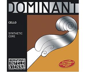 Thomastik strings for cello dominant nylon core set 4/4 strong chrome