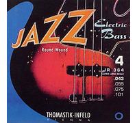Thomastik Strings for Electric Bass Jazz Bass Series Nickel Round Wound Roundcore Set JR364 4-string roundwound super long scale 36"