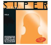 Thomastik Einzelsaite für Viola 4/4 Superflexible - D-Saite Stahlseilkern, Chromstahl umsponnen, mittel