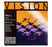 Thomastik single string for viola 4/4 Vision - G string synthetic core, silver wound, medium