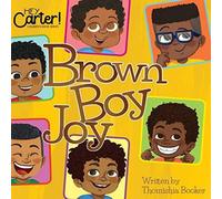 Thomishia Booker Brown Boy Joy Hardback Book in White Thomishia Booker White