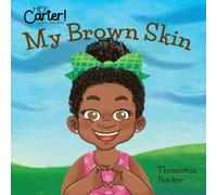 Thomishia Booker My Brown Skin Hardback Book in White Thomishia Booker White