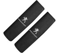 THOMIX 2 Pcs Car Seats Belt Pads for Peugeot 2008 208 308 408 508 108 207 307 407 507 107 206 306, Soft Comfort Breathable Shoulder Pads Strap Protective Sleeves Car Styling Interior Accessories
