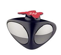 thomix Car Blind Spot Mirror for VW Amarok Caddy Taro Teramont, Dual Sided Automobile Car Rearview Auxiliary Mirror, 360° Rotation Adjustable, Car Blind Spot Mirrors,A Black Left